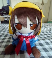 Suzumiya Haruhi Plush Stuffed Fumo Doll 20cm Cute Cosplay Anime Plushie Toys picture