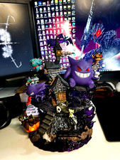 31cm Gengar Pokémon Anime Figure - Gengar Series Desktop Collectible Toy picture