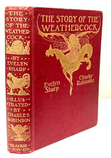 Antique Gilt Book 1907 First Edition Charles Robinson Illustrated Red Decorative picture