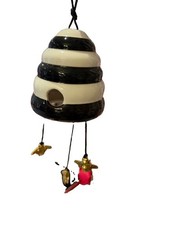 NEW Mackenzie Childs  Honeybee WIND CHIMES   Whimsical and Wonderful picture