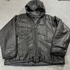 Vintage Patagonia Micro Puff Jacket Mens XL Black Hooded Full Zip Outdoor picture
