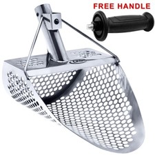 CKG Beach Sand Scoop Metal Detector Shovel Stainless Steel Treasure Hunting Tool picture