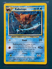 Pokemon TCG Kabutops 6/75 Neo Discovery Holo Rare Holo EN 90 HP Stage 2 picture