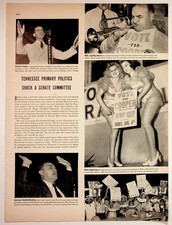 1938 Tennessee Primary Politics Magazine Print Ad Prentice Cooper Gordon picture