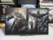 Batman Arkham Collection Custom Made Steelbook/Steelup Case For PS4/PS5/Xbox New picture