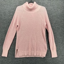 J Crew Mercantile Sweater Womens S Pink Turtleneck Tunic Preppy Business Casual picture