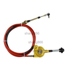 Push‑Pull Manual Throttle Cable Controller Stop Handle For Excavator Modified picture