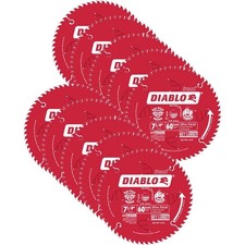 Diablo D0760A-10 Ultra Finish Carbide Saw Blade 7-1/4