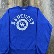 Vintage Kentucky Wildcats Sweatshirt Mens S Blue Champion Reverse Weave Sweater picture