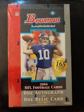 2004 Bowman Football HTA Box Factory Sealed Roethlisberger, Manning, Rivers RC? picture