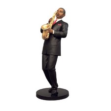 Positive Image Ebony Vibrations: Saxophonist,Sculptures & Figurines picture