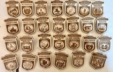 National Park Junior Ranger Badge Wood Custom - Sold Individually picture
