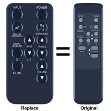 New Remote Control For ZVOX Z-Base 580 555 SoundBar Home Theater Speaker picture