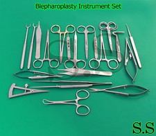 24 Pcs Blepharoplasty Surgical Instrument Set S.S-619 picture