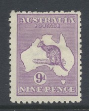 Australia 1916 9d SG39 Mint Cat £65 picture