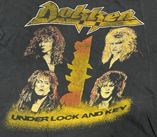 Vintage 1985 DOKKEN Under Lock  Key Tour T-Shirt Gift S-234XL B2102 picture