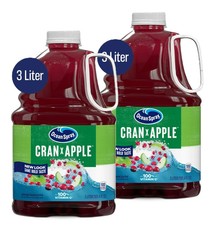Ocean Spray Cran-Apple Cranberry Apple Juice Drink, 101.4 Fl Oz Bottle Pack of 2 picture