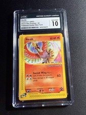 Pokemon Center Mint Promo CGC 10 Ho-oh 52 black star New York picture