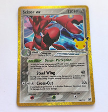 Nintendo Pokemon TCG Scizor ex 108/115 Unseen Forces Holo EN 2005 UR picture