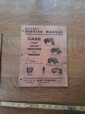 Case Va Series Tractors & Engines Service Repair Manual Original 1948 K99 4 picture