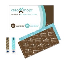 Keto-Mojo GK+ COMBO Test Strips 60 Glucose & 60 Ketone-Official Company Listing picture