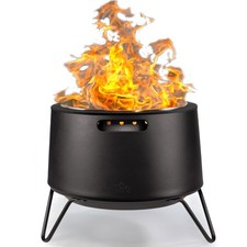 Smokeless Fire Pit 20 Inch Wood Burning Stainless Steel TIKI Social picture