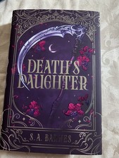 FairyLoot Death's Daughter by S. A. Barnes Exclusive Edition Hardcover picture