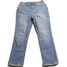 Madewell Curvy Perfect Vintage Jean 28P Medium Wash High Rise Tapered Petite picture