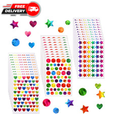 1710 Pcs Star Stickers for Kids Reward, Small Sparkly Holographic Sticker for Sc picture