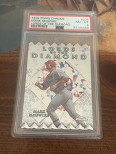 1999 Topps Chrome Mark McGwire Lords of the Diamond #LD5 PSA 8 picture