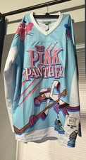 Headgear Classics Hockey Jersey HGC Pink Panther 1963 Henry Mancini Mens 2XL NWT picture