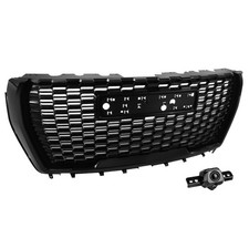 Glossy Black ABS Denali Style Front Bumper Hood Grille for GMC Yukon 21 -24 picture