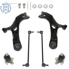 Fit For 2006 - 2016 2017 Toyota RAV4 Front Lower Control Arms + Sway Bar Links picture