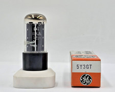 5Y3GT GE Grey Plates Halo Getter NIB Tube (New Old Stock) Test New 1YearWarranty picture