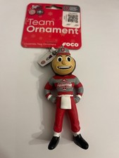 2024 National Champions Ornament Brutus Ohio State Buckeye Christmas BCS picture