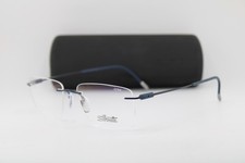 NEW SILHOUETTE 5561 LD 4540 BLUE TITANIUM AUTHENTIC EYEGLASSES 54-17 picture