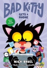 Bad Kitty Gets a Phone (Graphic Novel) - Hardcover By Bruel, Nick - VERY GOOD picture