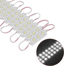 200PCS 5050 SMD DC12V Injection LED Module White 0.72W Waterproof Decorative picture