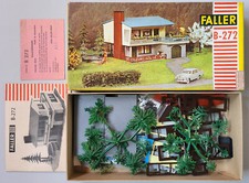 Faller AMS B-272 Villa with Garden in Original Packaging, 60s Rarity #DEZ3616 picture
