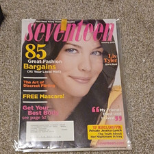 Seventeen January 2004 Fashion Issue Liv Tyler Cover Illustrated English picture