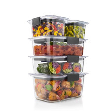 Rubbermaid Brilliance 10-Piece Set, Leak-Proof and Clear Food Storage Containers picture