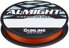 Sunline Almight HSG Orange Braided Line Standard Spools - 165 Yards picture