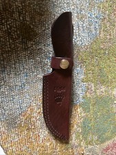 Vintage Rigid Brand Brown Leather Knife Sheath  picture