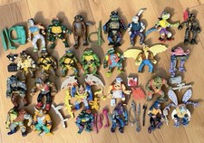 Vintage 1988-1992 Teenage Mutant Ninja Turtles 25 Figure Lot and Accessories picture