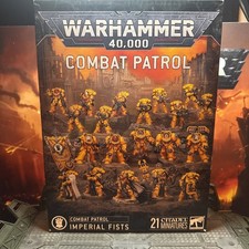 New Sealed GW Games Workshop Warhammer 40k Imperial Fists Combat Patrol picture