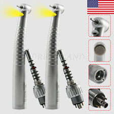 dental 6 hole high speed push button LED quick connect handpiece fiber optic yb6 picture