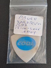 Bruce Springsteen stage used guitar pick 13-10-2006 picture
