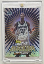 2000 RARE TOPPS ALL STARS KEVIN GARNETT STARBURST HOLO FOIL picture