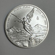 2023 MO Mexico 1/2oz Libertad .999 Silver Uncirculated picture