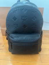 mcm Stark Backpack in Maxi Monogram Leather picture